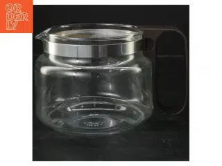 Glaskande med brun hank fra Melitta (str. 14 cm)