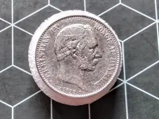 2 Kr.1875 sølv