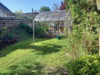 Drivhus Alu/glas 2,5x3,2 m