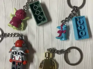 LEGO nøgleringe 