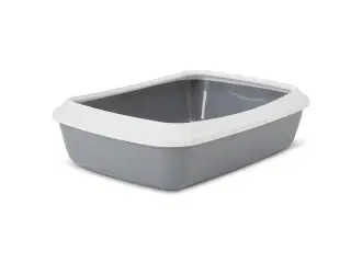 Kattebakke med kant SAVIC Iriz – 50 cm, grå