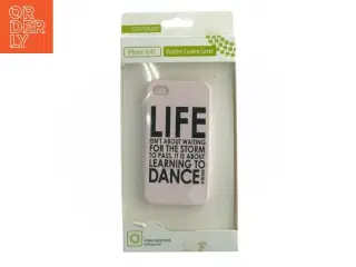 iPhone 4/4S Gummibelagt Cover fra Covermy (str. Kasse, 22,5 x 11 cm)