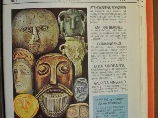 skalk nr. 1-2-4-5-6 1970 i samlemappe, emne: histo