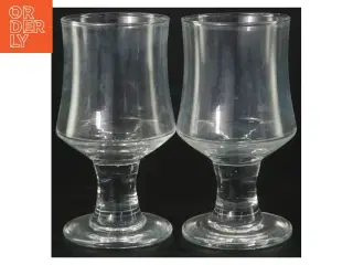Sæt med to glas (str. 13,5 cm. 2 styk)
