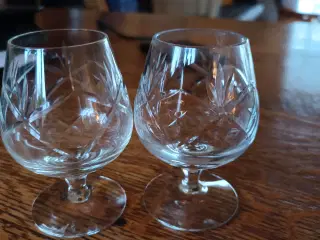 Krystal cognac glas