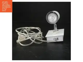 Spotlampe med ledning fra Mark Sljd (str. 12x11x8 cm)