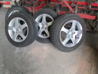 Alufælge med dæk til Opel Corsa