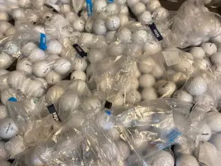 Blandede golfbolde