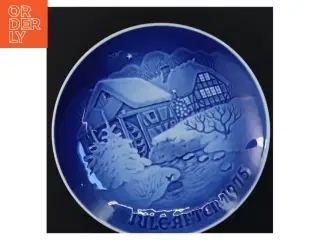 Juleplatte 1975 fra B&G (str. Ø 18 cm)