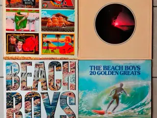 4x LP plader med The Beach Boys