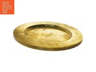 Messing tallerkener (str. Ø 27,5 cm)