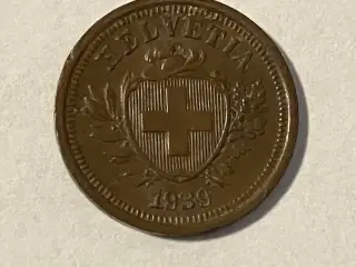 1 Rappen Switzerland 1939