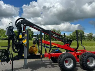 FTG-Källefall FB100 / FB73T FB 100 Skovvogn med 7,3 m kran