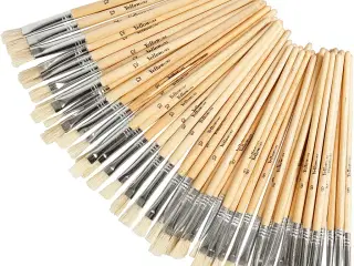 YellowLine Penselsæt - 48 stk. til Hobbymaling