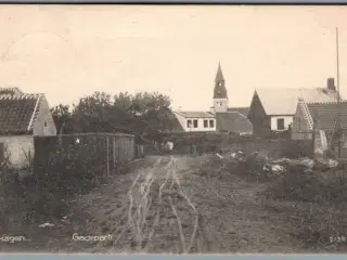 Skagen - Gadeparti - Postkort - Brugt