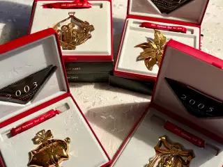 Georg Jensen forgyldte juleuroer