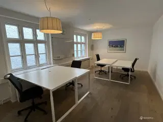 Kontor med central beliggenhed og tagterrasse på Strøget i København