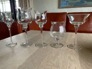 Krystalglas komplet serie