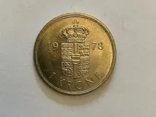 1 Krone 1978 Danmark