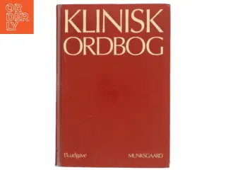 Klinisk ordbog af Niels Holm-Nielsen (Bog)