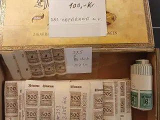 Tyskland (78) Deutsches Reich Inflationsmærker. Ci