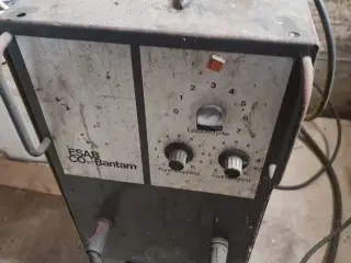 Co2 svejser med flaske