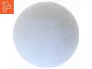 Hvid kugle lampe (str. Ø 6,5 cm)