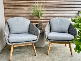 Loungestole til udendørs brug