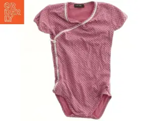 Kortærmet bodystocking med prikker fra Norlie (str. 86)