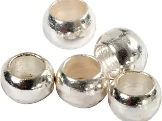 Wireklemmer, diam. 2 mm, sølv, 100stk./ 1 pk.