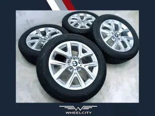 5x112 17" ET39 nav 66,6ø BMW vintersæt inkl.TPMS -