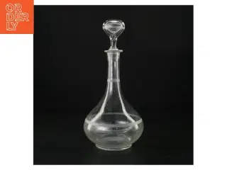 Vintage Glasdekantér (str. 27 x 13 cm)