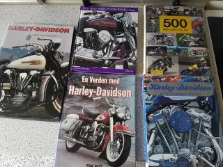 Harley Davidson bøger samlet pris 200kr