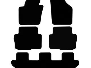 Velour måtter Ford S-MAX 7P 2006-07/2012