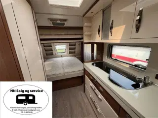 2019 - Hobby Excellent 540 UFF   Super lækker og meget velholdt campingvogn, nedsat med kr. 15.000,-