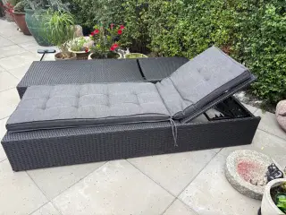 Solvogn med madras 