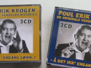 Poul Erik Krogen: 2 dobbelt CD'er – Stk. 22 kr. 