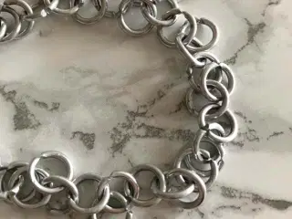 Håndlavet SMYKKESÆT med ØRERINGE, ARMBÅND, HALSKÆD