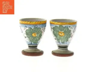 Keramiske æggebægre (str. Ø 5x6,5 cm)