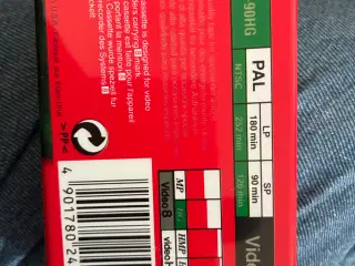 Video 8 bånd