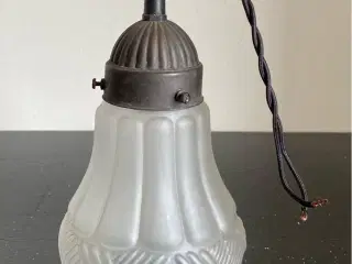 Sød gammel glaslampe