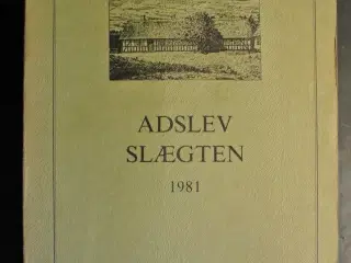 adslev-slægten 1981 - slægtsbog for efterkommere a