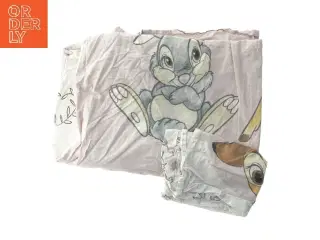 Disney juniorsengetøj med Bambi og Stampe (str. 85x132 og 33x41 cm)