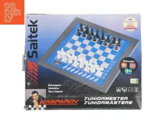 Elektronisk skakcomputer fra Saitek (str. 25x25 cm)