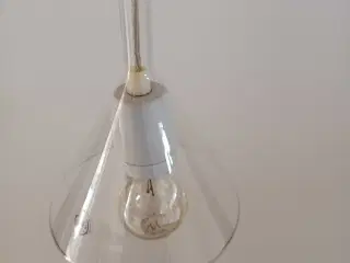 Glas tragt lampe 