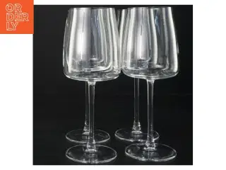 Hvidvinsglas (4 stk) fra Lyngby glas (str. 21,5 x Ø6,5 cm)