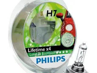 Philips Longlife EcoVison H7 55W 12V - Sæt