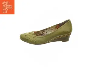 Grønne pumps fra Marco Tozzi (str. 39)