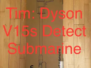 Dyson V15S Detect Submarine 