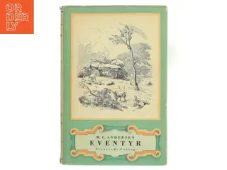 H.C. Andersen Eventyr bog fra Flensteds Forlag